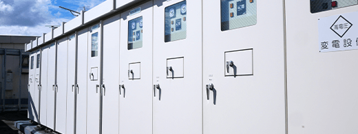 自家用高圧受変電設備工事のイメージ